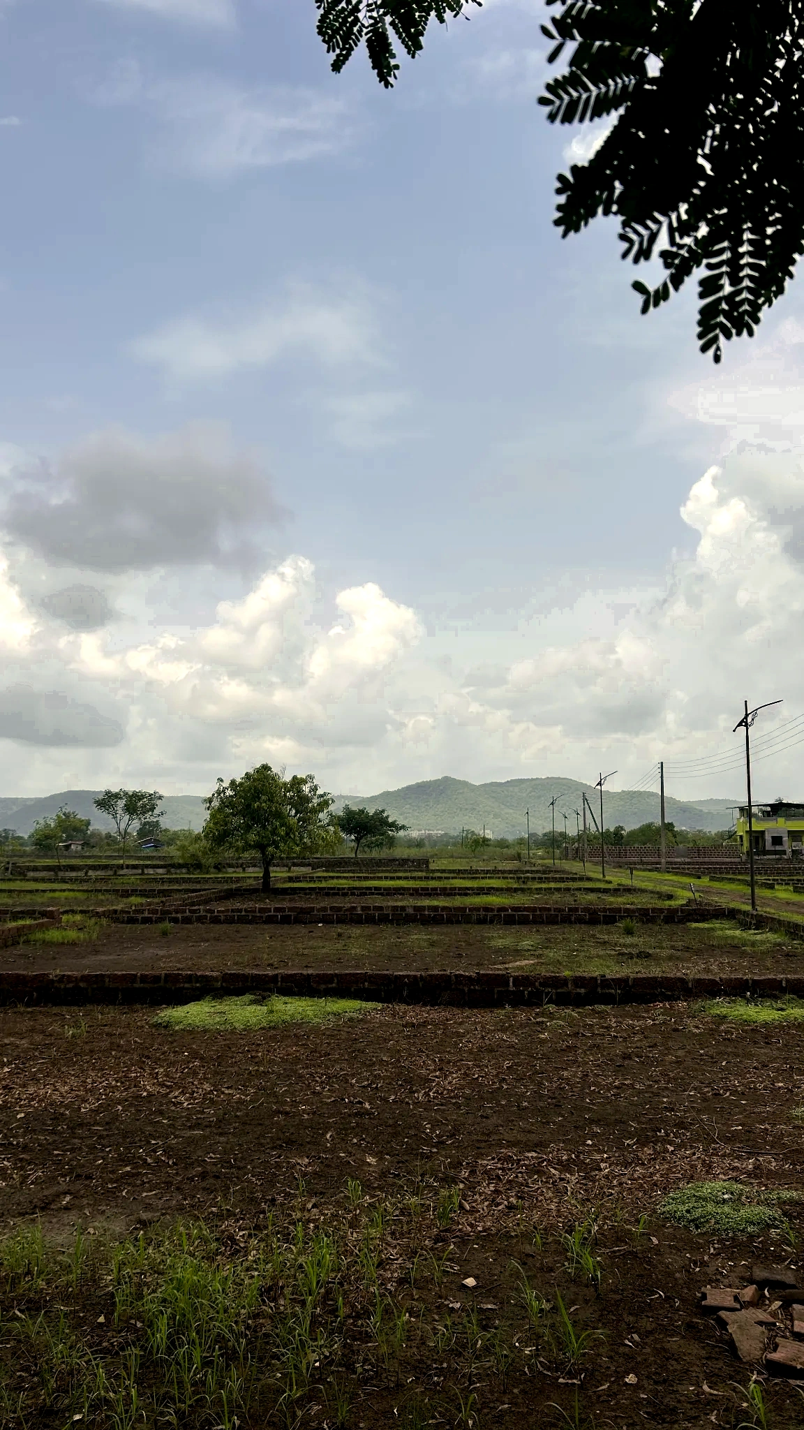 Demarcated Plots & Stone Boundaries