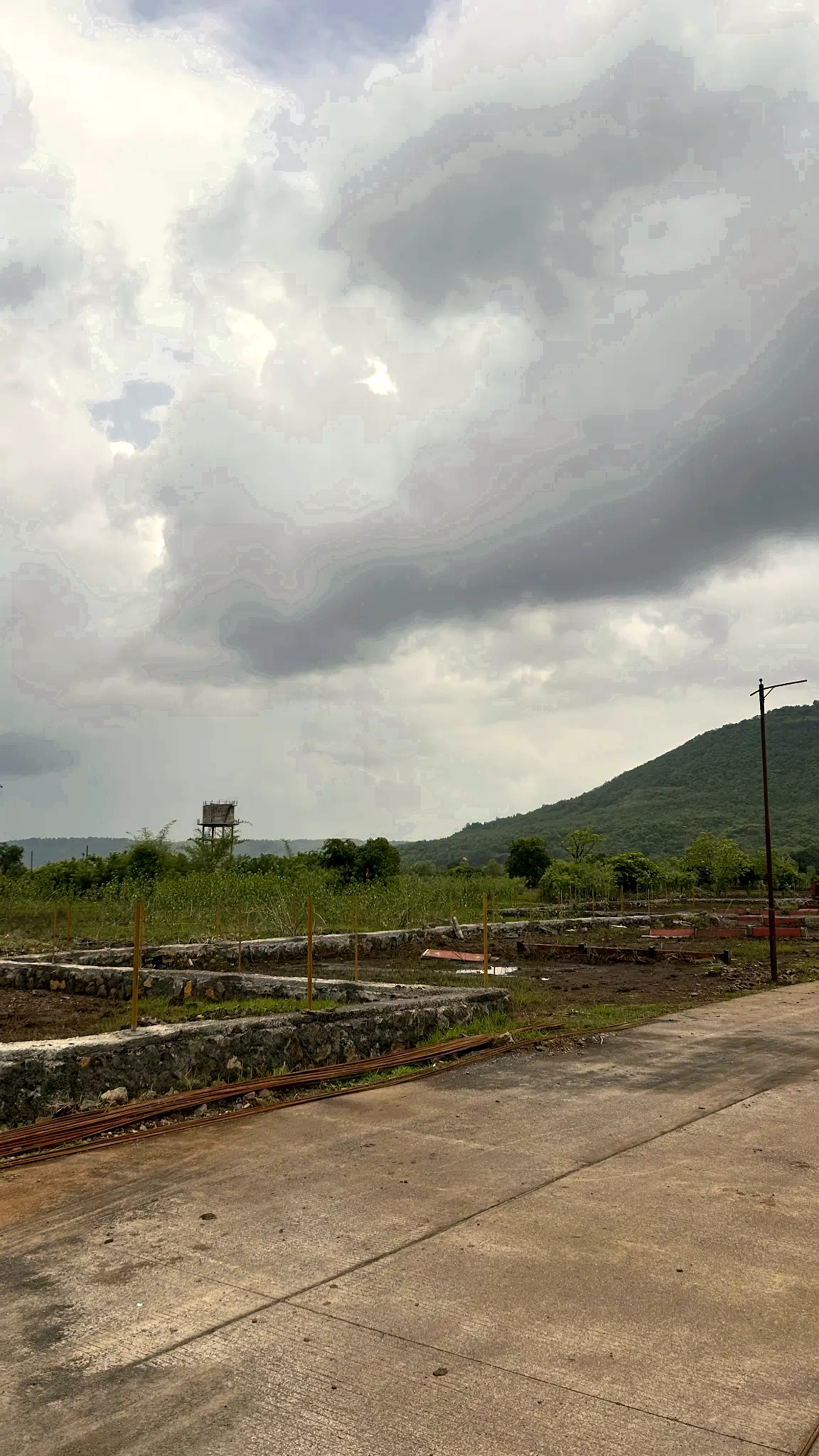 Plot Retaining Walls & Infrastructure